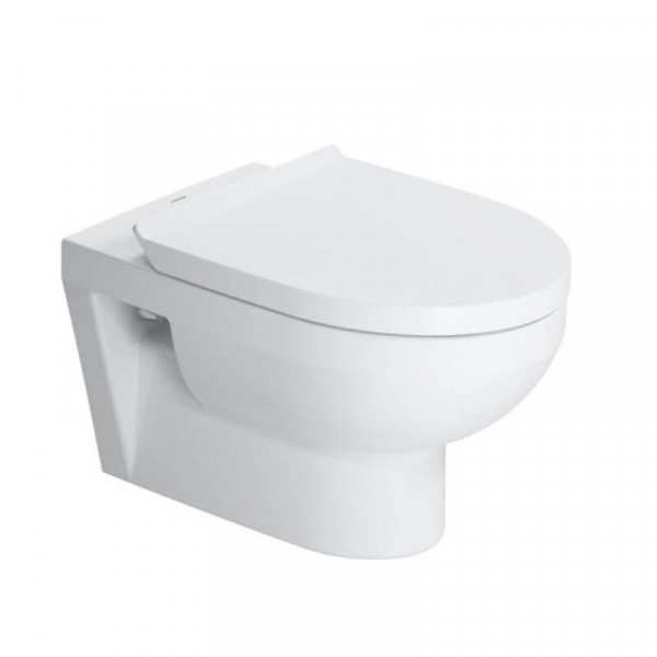 Duravit Hangend Toilet DuraStyle Wit Randloos Toiletbril Soft Close ISI174564