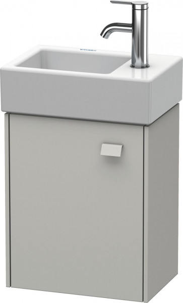 Fonteinmeubel Duravit Brioso 1 linksdraaiende deur, voor Lav. Vero Air 364mm Betongrijs mat BR4049L0707