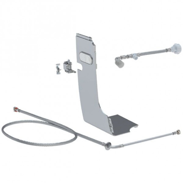 Geberit Waterafvoersysteem Toilet AquaClean wateraansluiting kit voor Mera met Kappa 15 cm Chroom 147031211