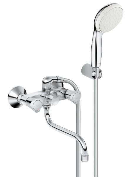 Grohe Bad- en Doucheset Costa 1 jet Chroom