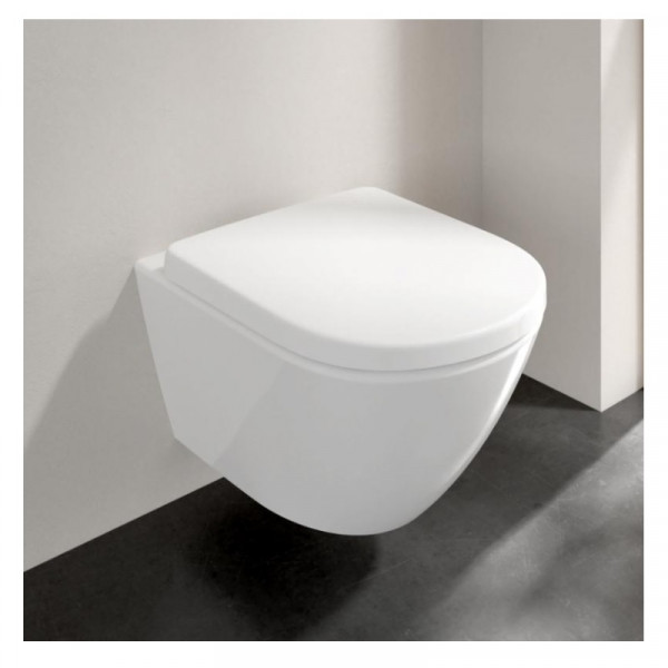 Villeroy Boch Hangend Toilet Subway 2.0  Holle Bodem Comfort zonder spoelrand 4609R001