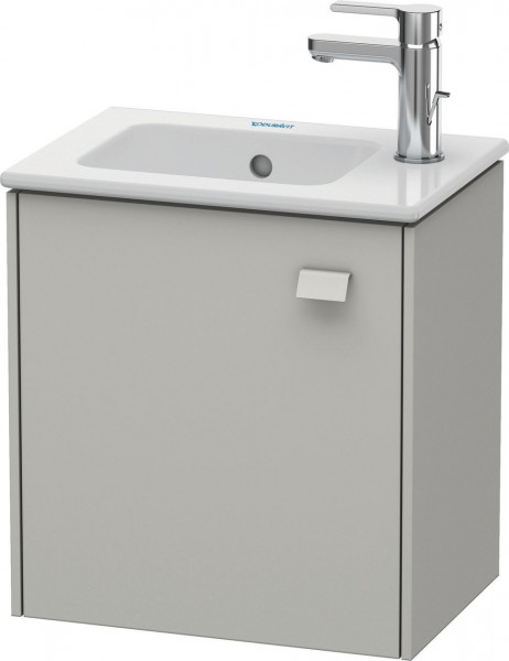 Fonteinmeubel Duravit Brioso 1 linksdraaiende deur, voor Lav. ME 420mm Betongrijs mat BR4000L0707