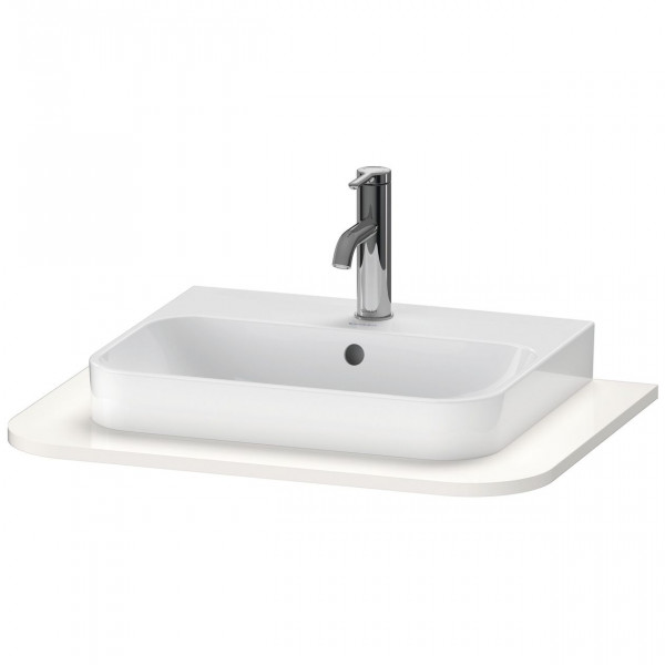 Wastafelblad Duravit Happy D.2 Plus 650x480mm Wit hoogglans HP031B02222